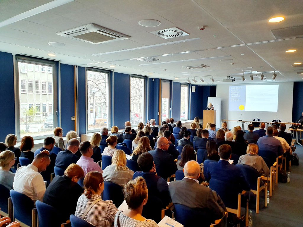 Uczestnicy konferencji - szkolenie antykorupcyjnego